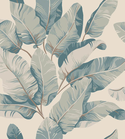 Tom Wallpaper by Sandberg Misty Blue
