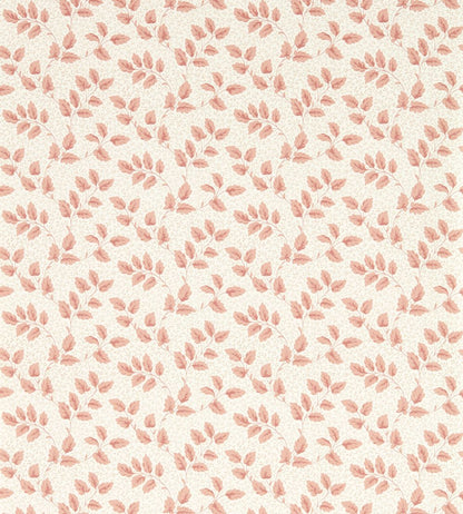 Tomato Leaf Wallpaper by Sanderson Pink Clay