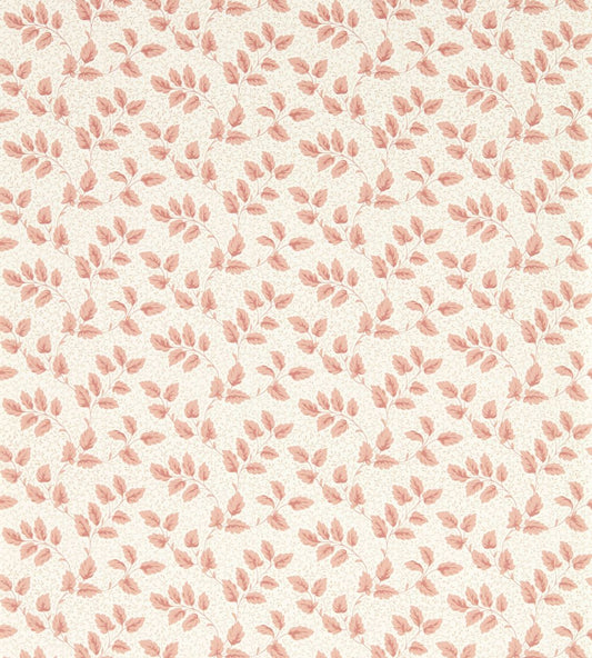 Tomato Leaf Wallpaper by Sanderson Pink Clay