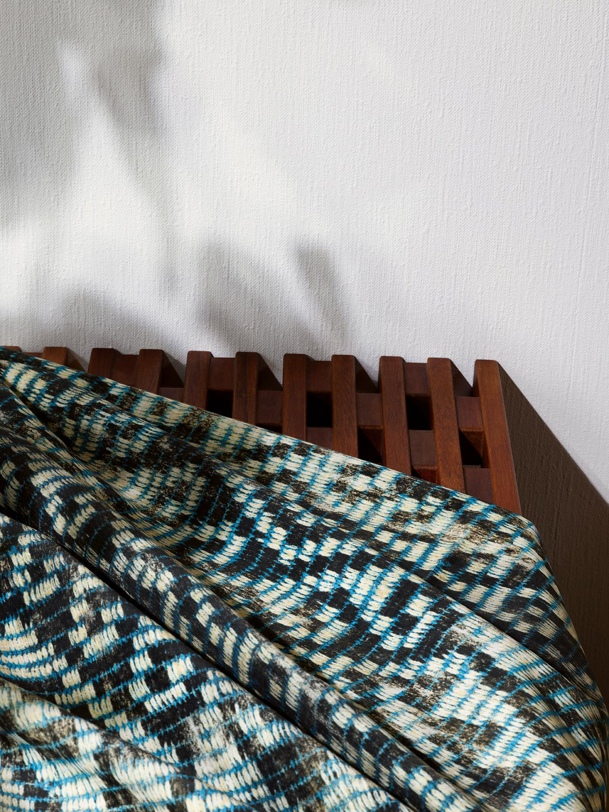 Tombouctou Fabric by Le Manach shown in a room setting