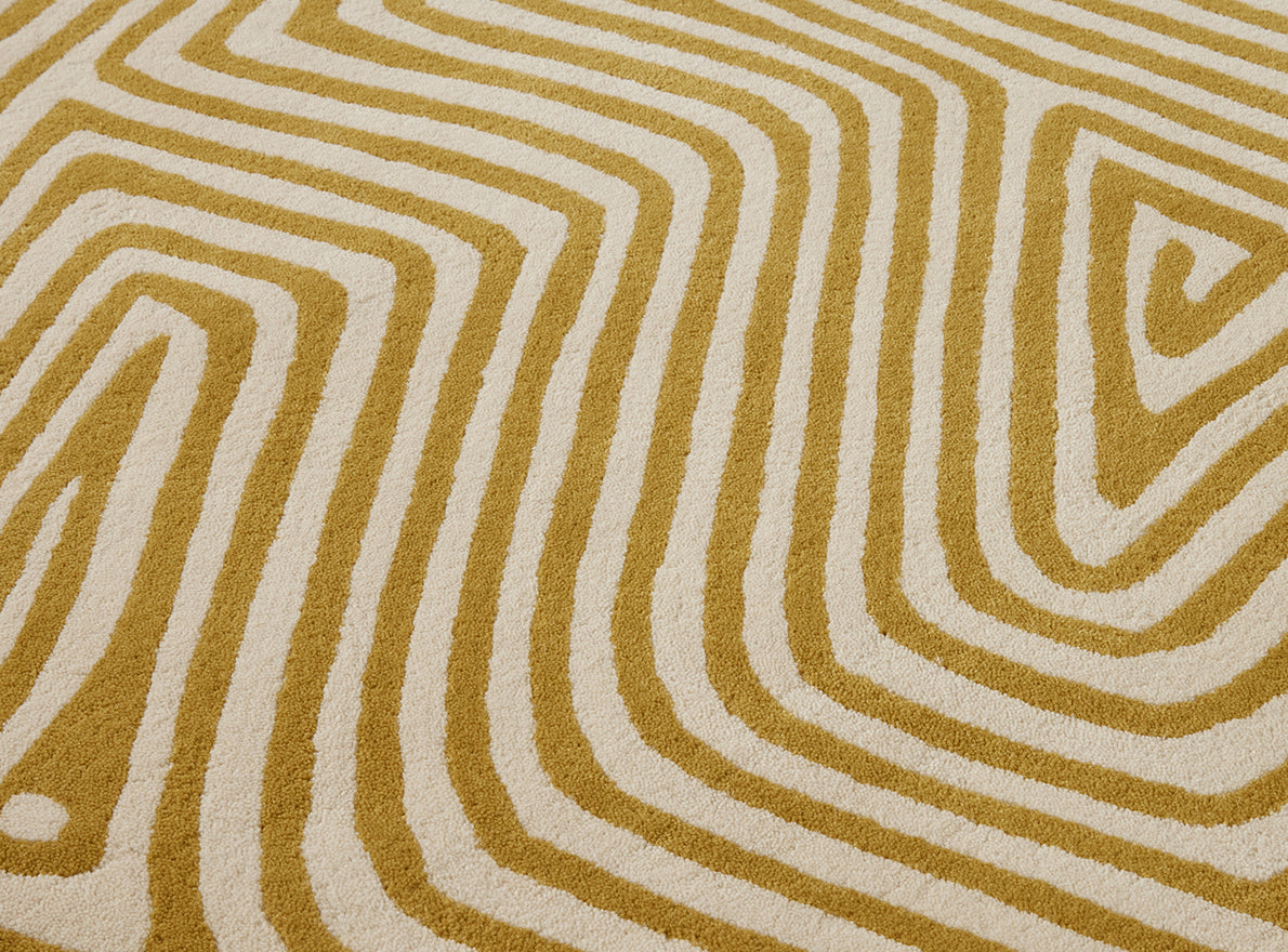 Tonga 2 Couleurs Rug by Pierre Frey shown in a room setting (view 1)