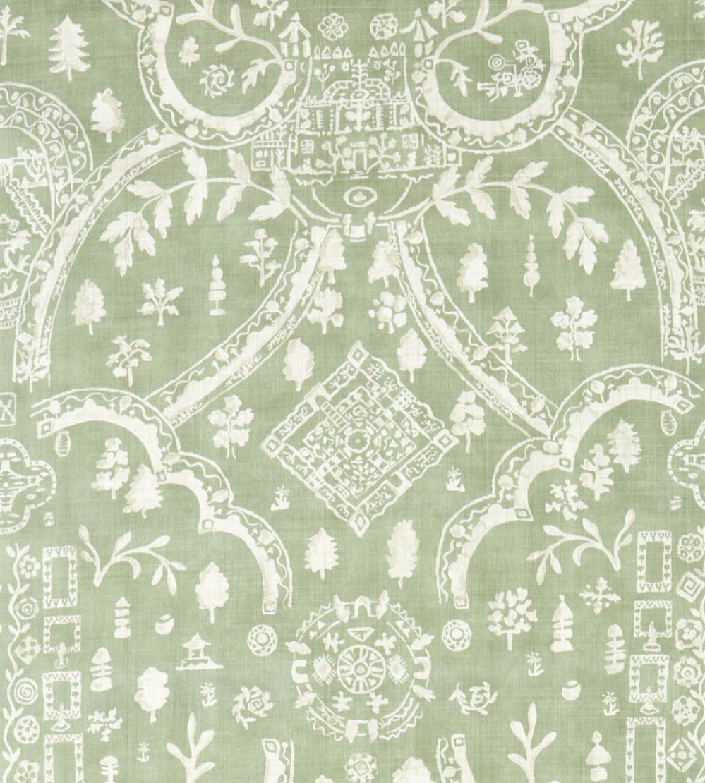 Topiary View Fabric by Sanderson Thyme