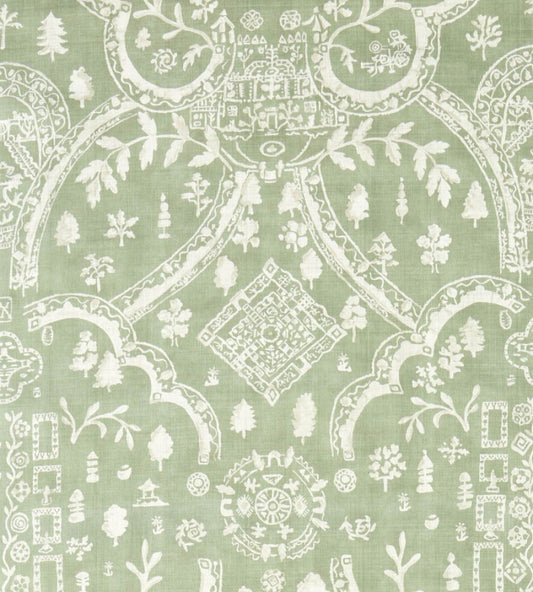 Topiary View Fabric by Sanderson Thyme