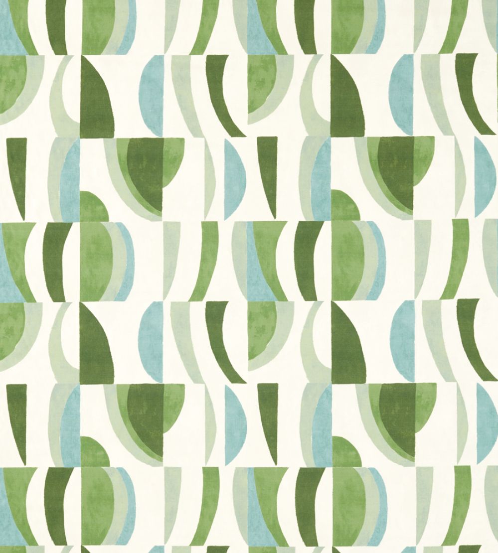 Torillo Fabric by Harlequin Emerald/Azul/Pistachio