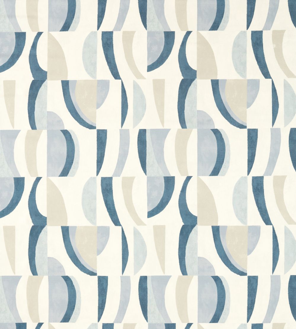Torillo Fabric by Harlequin Sky/Cornflower/Linen