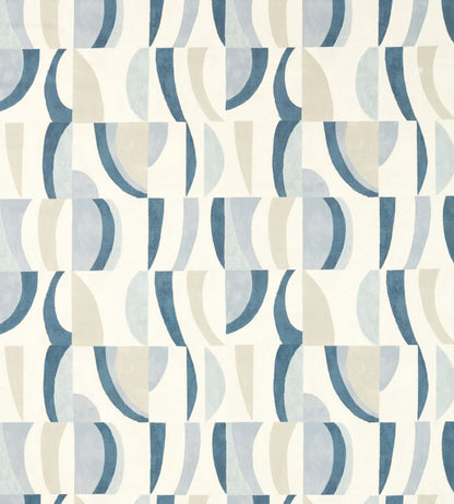 Torillo Fabric by Harlequin Sky/Cornflower/Linen