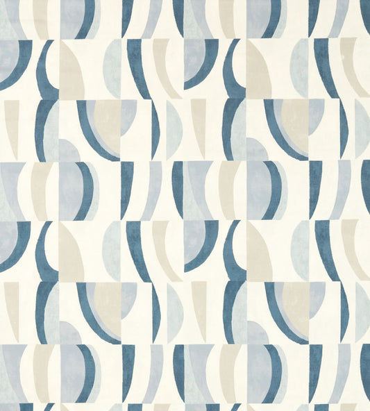 Torillo Fabric by Harlequin Sky/Cornflower/Linen