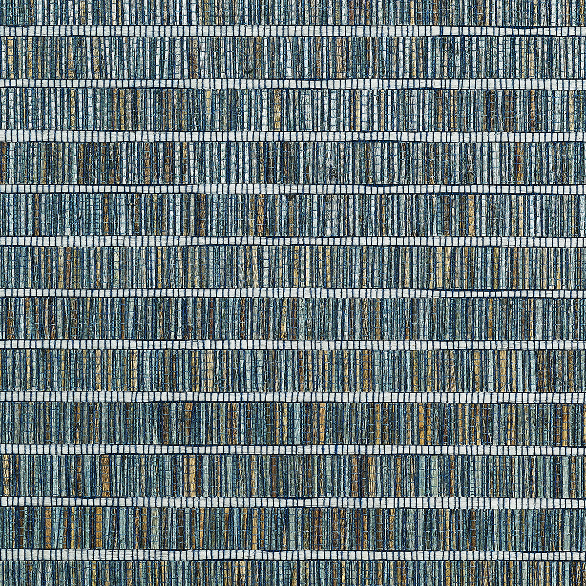 Totally Tatami Grasscloth Wallpaper by Phillip Jeffries in Nara Blue (PJ 1984)