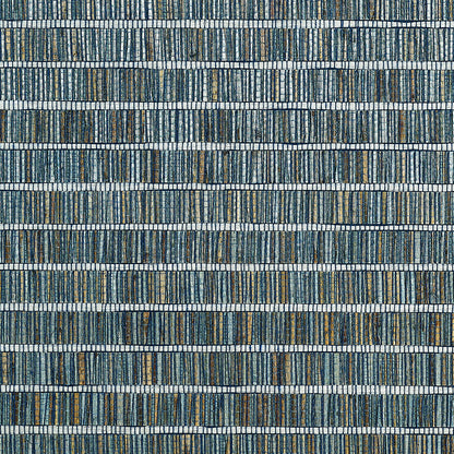 Totally Tatami Grasscloth Wallpaper by Phillip Jeffries in Nara Blue (PJ 1984)