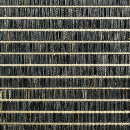 Totally Tatami Grasscloth Wallpaper by Phillip Jeffries in Noir Hemp (PJ 1989)