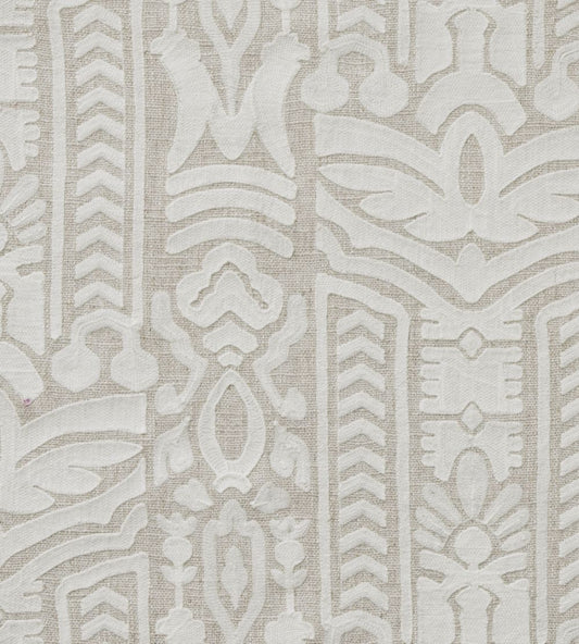 Totem Fabric by Andrew Martin Ivory