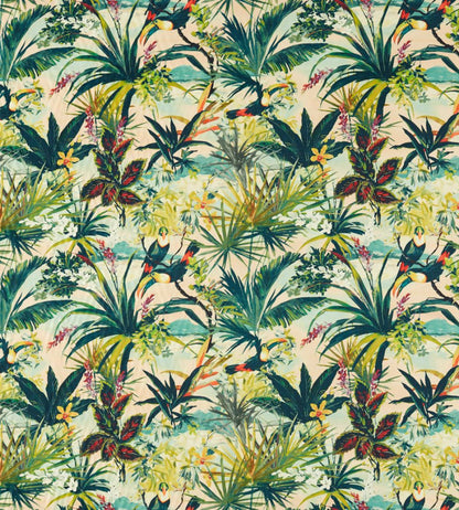 Toucan Fabric by Clarke & Clarke Blush