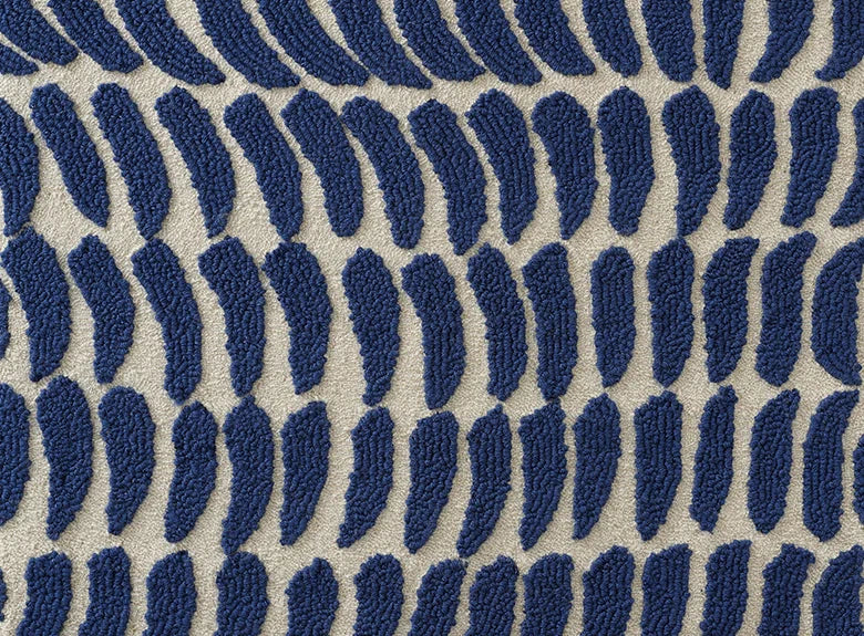 Toundra Rug by Pierre Frey in Bleu (FT270001)