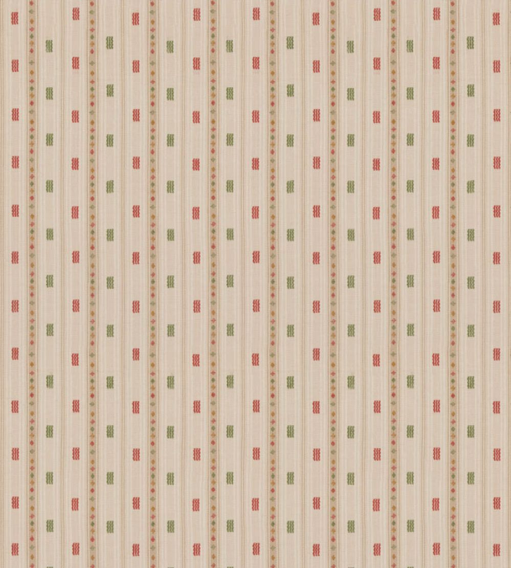 Tradewind Fabric by GP & J Baker Red/Green