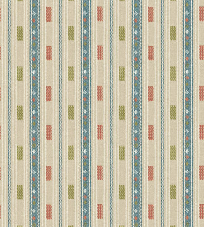 Tradewind Wallpaper by GP & J Baker Teal/Spice