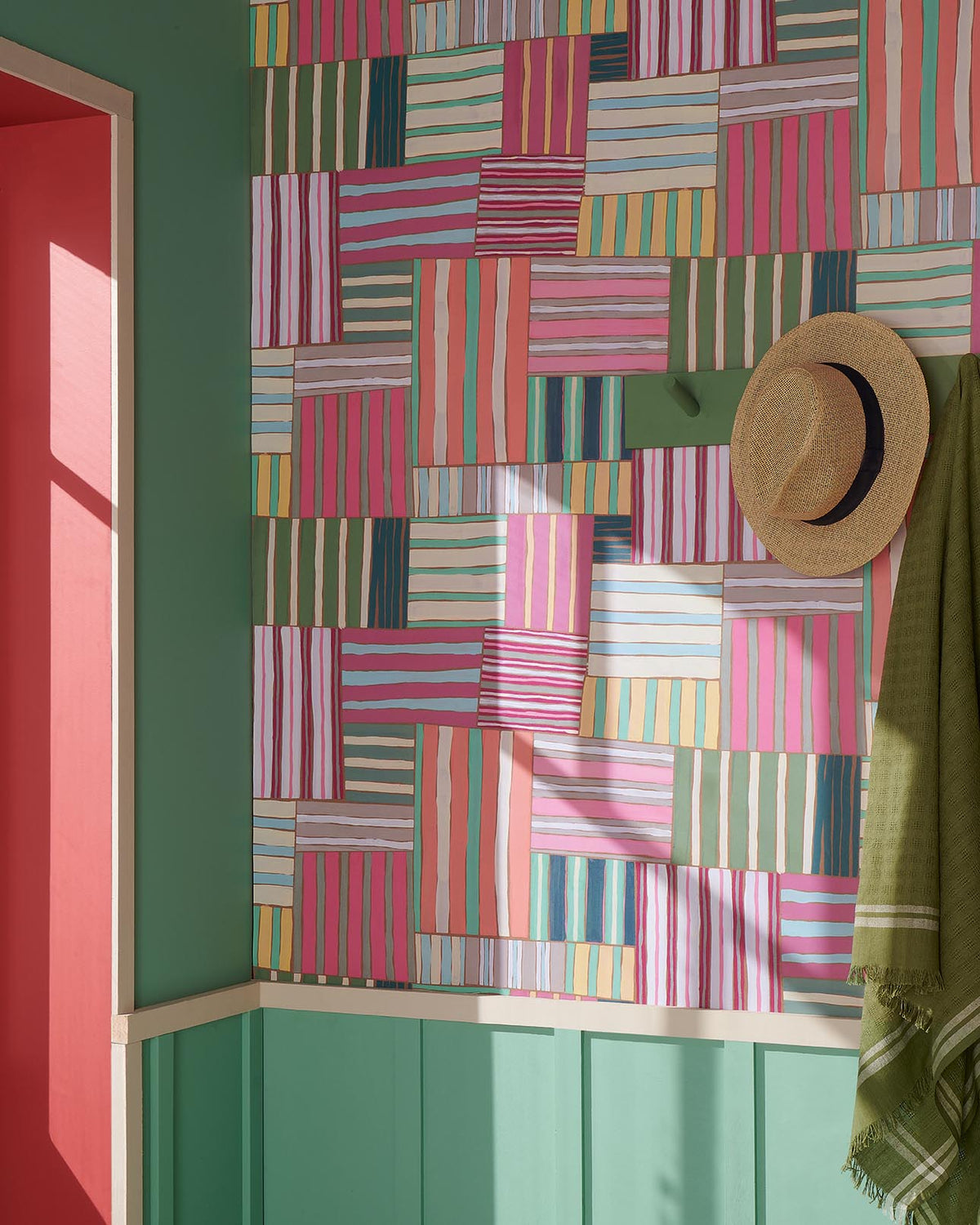 Transat Wallpaper by Pierre Frey shown in a room setting (view 2)