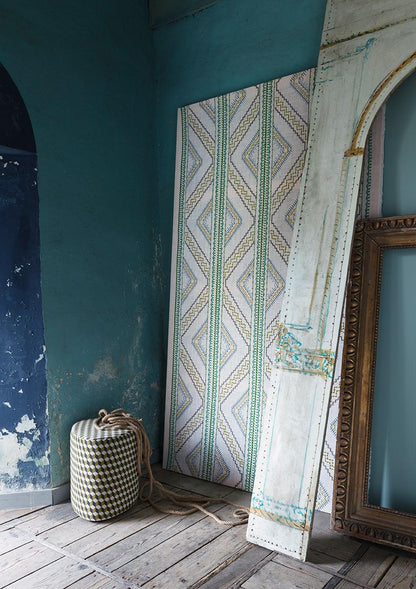 Trapeze Fabric by Pierre Frey shown in a room setting (view 1)
