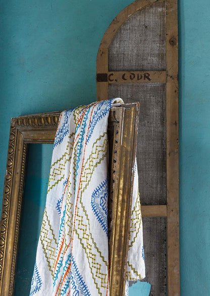 Trapeze Fabric by Pierre Frey shown in a room setting (view 2)
