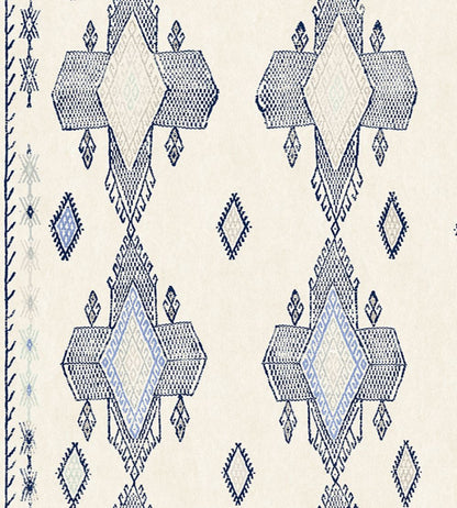 Travelling Light Wallpaper by Christopher Farr Cloth Cobalt