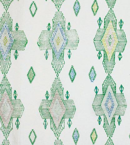 Travelling Light Fabric by Christopher Farr Cloth Green