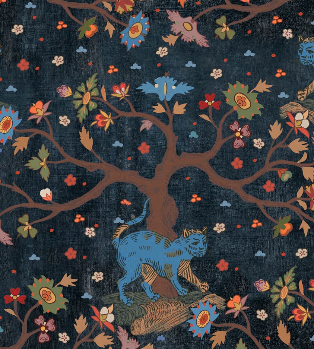 Tree of Life Wallpaper by MINDTHEGAP Anthracite