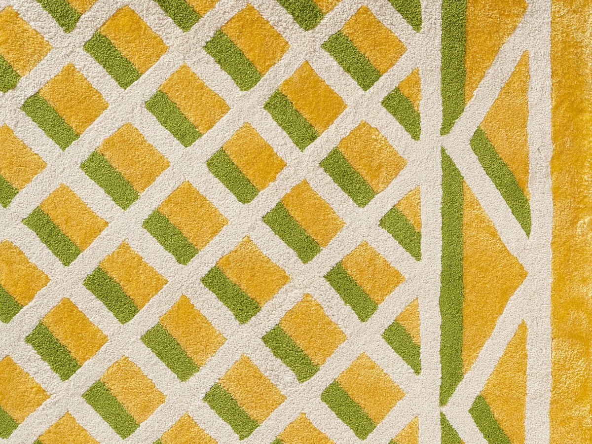 Treillage Rug by Pierre Frey in Bouton d'Or (FT263001)