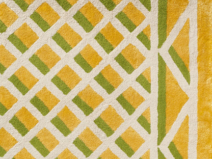 Treillage Rug by Pierre Frey in Bouton d'Or (FT263001)