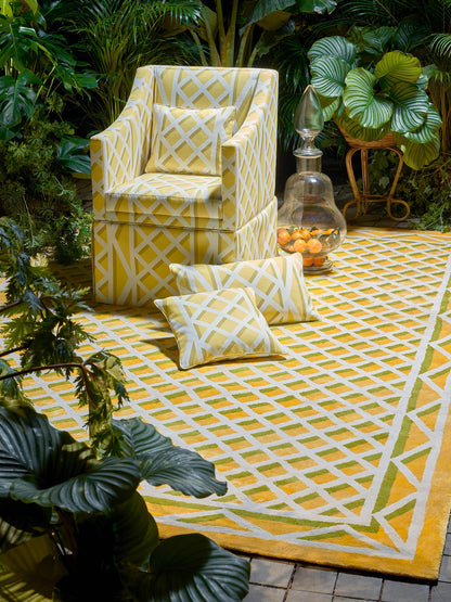 Treillage Rug by Pierre Frey shown in a room setting (view 1)