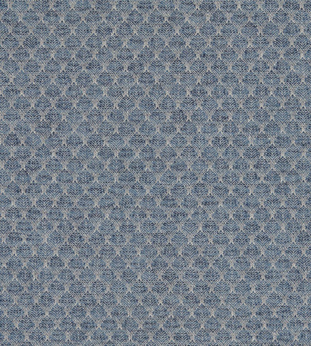 Trelica Fabric by Clarke & Clarke Denim