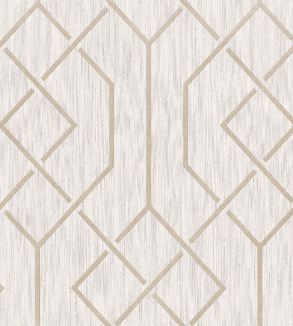 Trellis Wallpaper by Coordonne Cotton