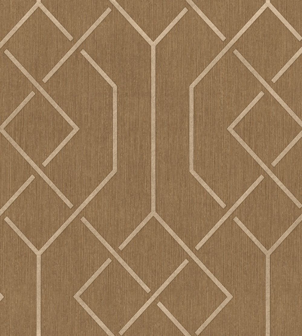 Trellis Wallpaper by Coordonne Sand