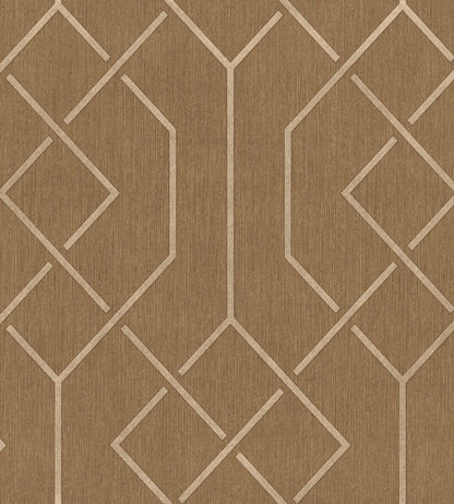 Trellis Wallpaper by Coordonne Sand