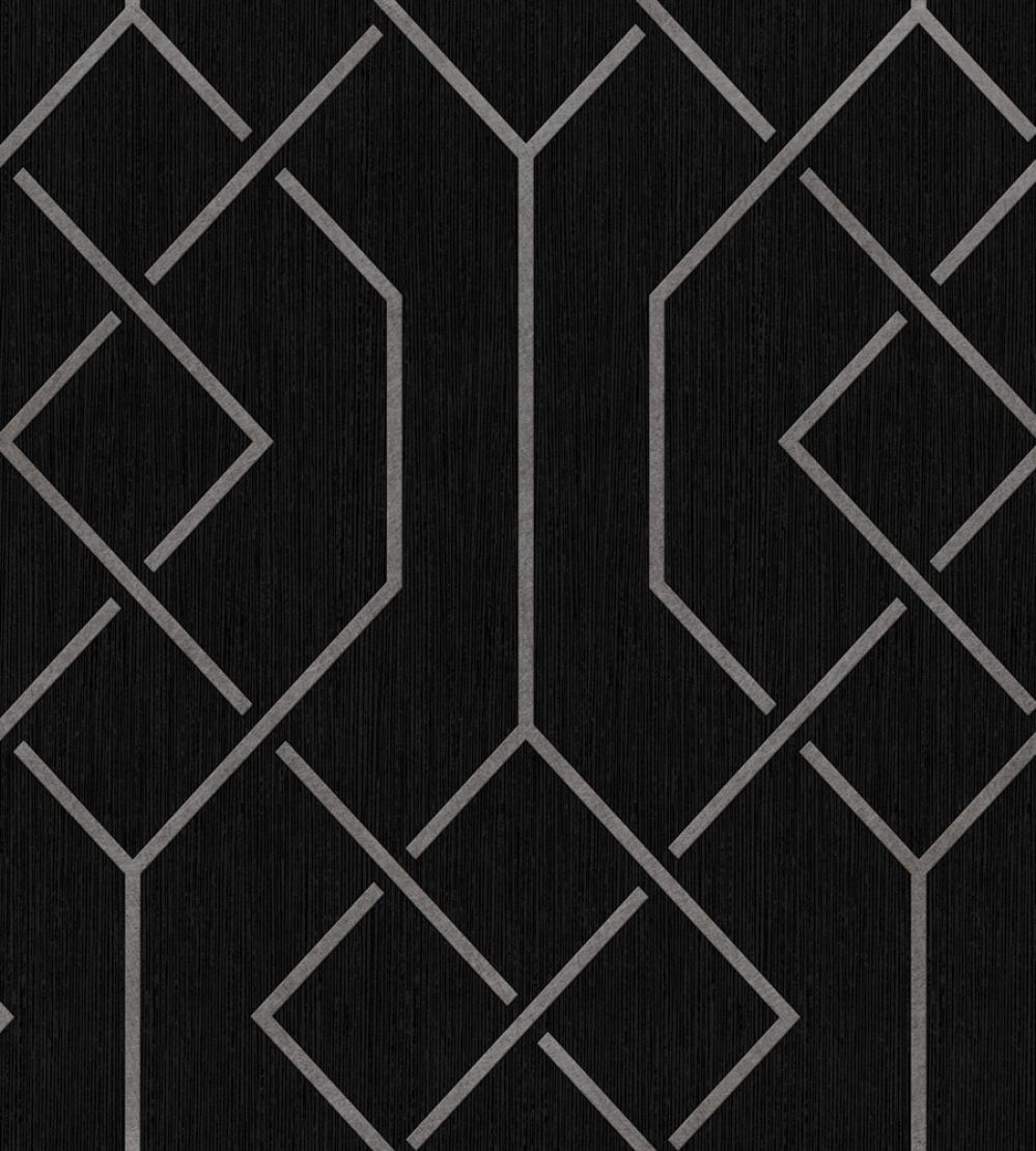 Trellis Wallpaper by Coordonne Slate
