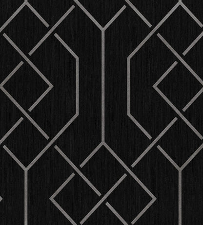 Trellis Wallpaper by Coordonne Slate