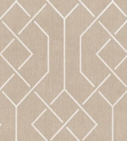 Trellis Wallpaper by Coordonne Stone