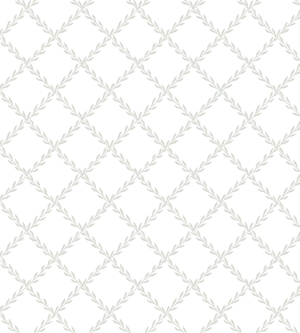 Trellis Wallpaper by Sandberg Garden Green