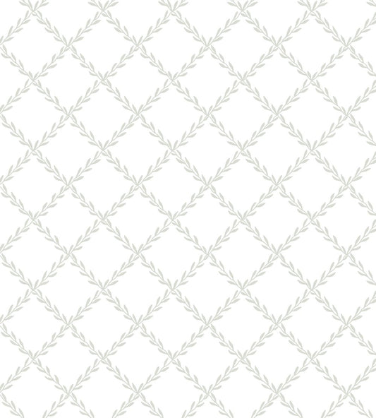 Trellis Wallpaper by Sandberg Garden Green