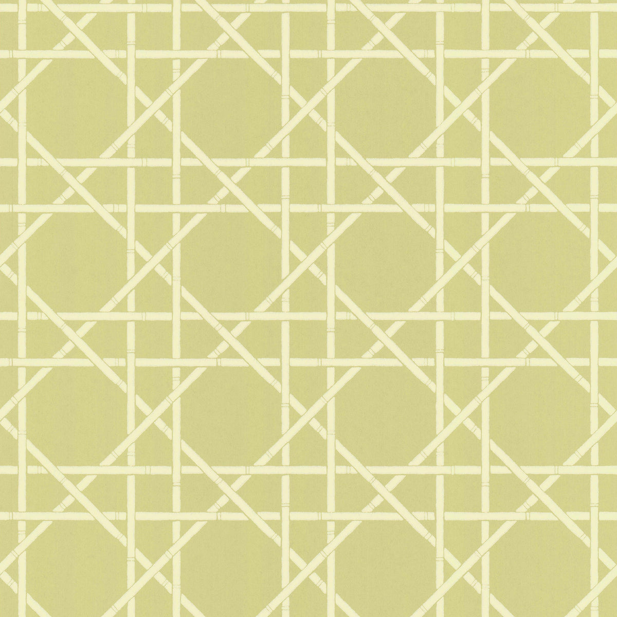 Trellis Wallpaper by Langelid Von Bromssen in Dusty Lemon