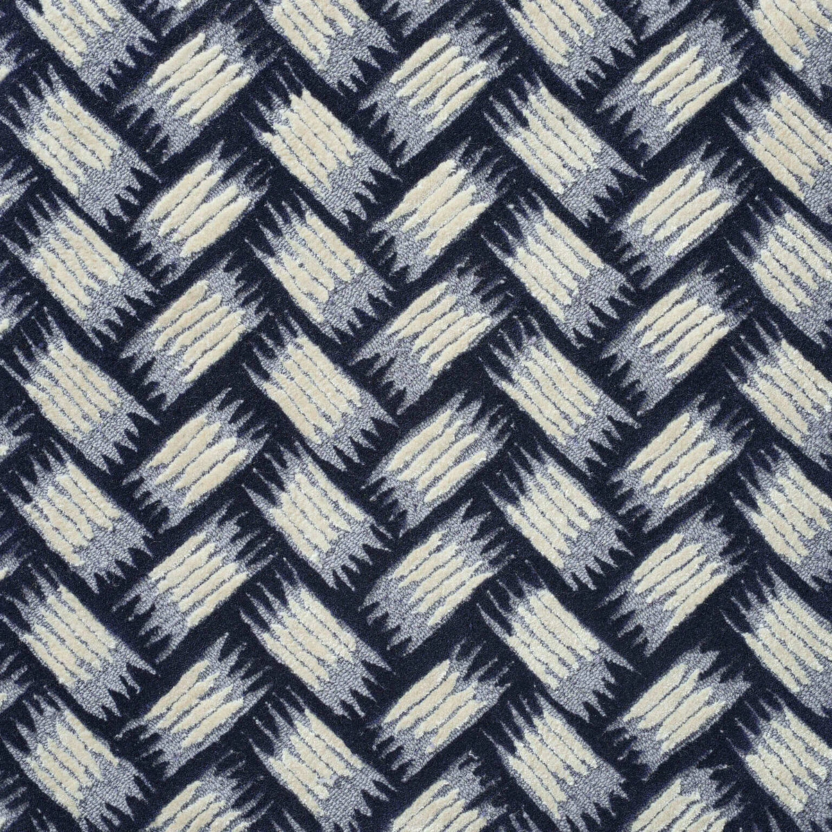 Tressage Rug by Le Manach in Bleu (LT114003)