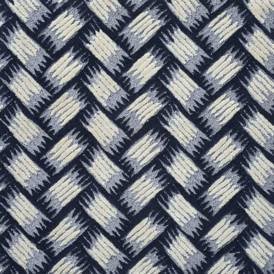 Tressage Rug by Le Manach in Bleu (LT114003)