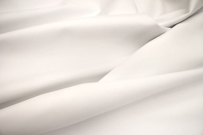 TRH-L1199 White smooth top grain upholstery leather hide, detail view 3