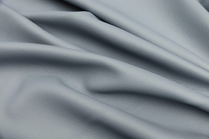 TRH-L1233 Coastal Haze top grain pebble upholstery leather hide, draped detail view 2