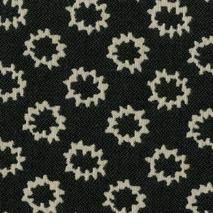 TRH5854 Starburst Medallion Outdoor Fabric swatch, colorway TRH5854.F (grey)