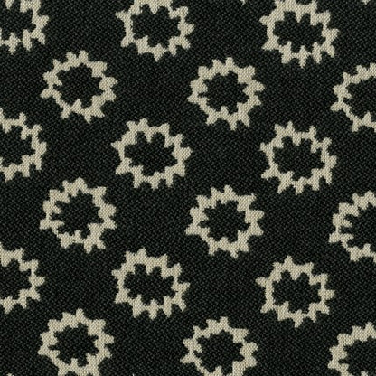 TRH5854 Starburst Medallion Outdoor Fabric swatch, colorway TRH5854.F (grey)