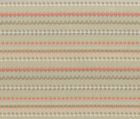 TRH5858 Banded Geometric Outdoor Fabric swatch, colorway TRH5858.A (pink)