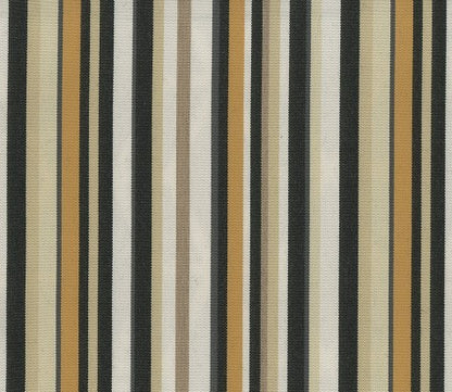 TRH5868 Carnival Pinstripe Outdoor Fabric swatch, colorway TRH5868.E (brown)