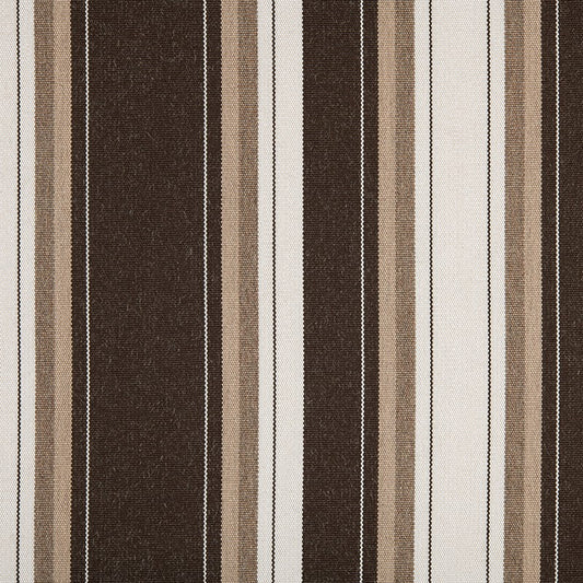 TRH5891 Garden Outdoor Stripe swatch, colorway TRH5891.A (brown, neutral)