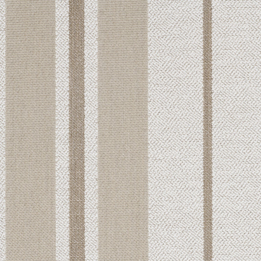 TRH5896 Tricolor Outdoor Stripe swatch, colorway TRH5896.A (neutral, white)
