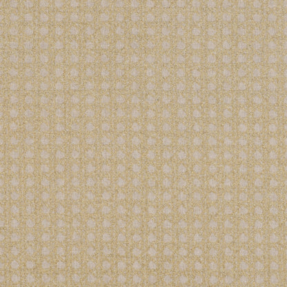 TRH5900 Dotted Grid Outdoor Fabric swatch, colorway TRH5900.B (yellow, neutral)