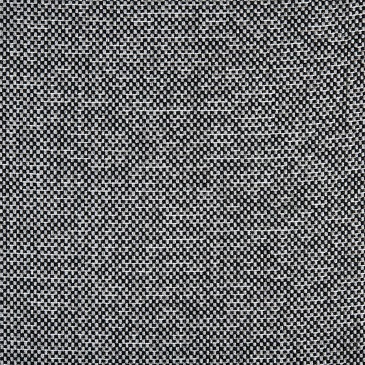 TRH5904 Marled Tweed Outdoor Fabric swatch, colorway TRH5904.A (black, grey)